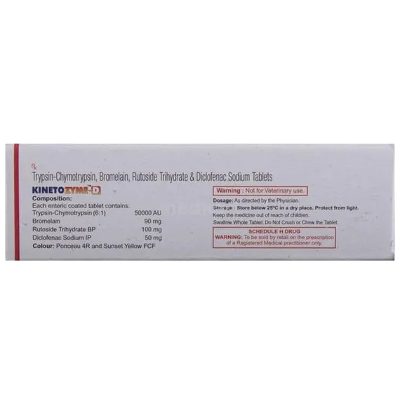 kinetozyme d tablet 10's